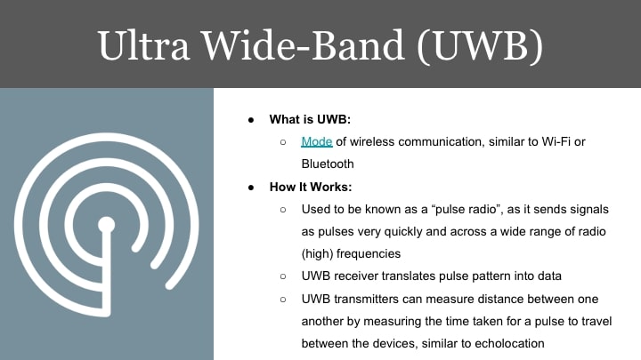 Ce este UWB?