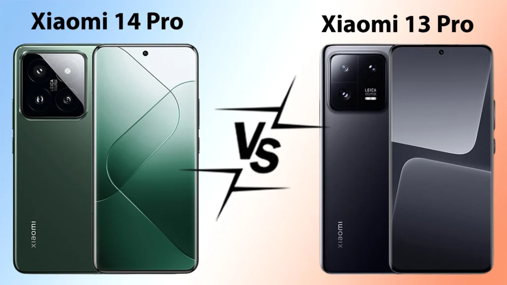 Xiaomi 14 Pro vs Xiaomi 13 Pro