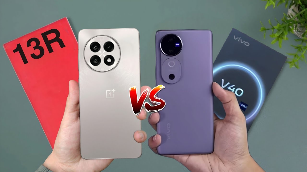 OnePlus 13R vs Vivo V40 Pro