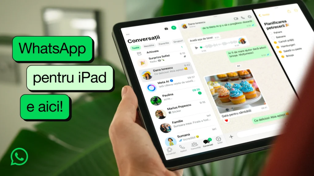 WhatsApp, în sfârșit nativ pe iPad!