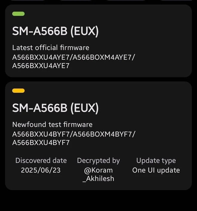 Galaxy A56