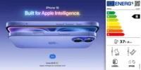 iPhone și iPad cu etichete energetice UE